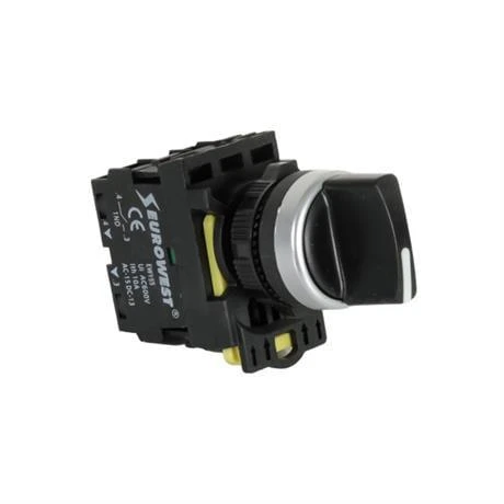 Eurowest 1-0-2 Kalıcı Mandal Buton 22mm 2NO ( 3 ADET ) - Resim 3