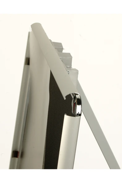 50cm x 70cm Alüminyum Çerçeveli Teleskopik Ayaklı Kaldırım Reklam Panosu - Resim 3