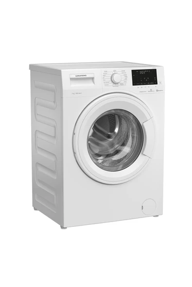 Grundig GWM 27101 Wi-Fi 1000 Devir 7 kg Çamaşır Makinesi - Resim 3