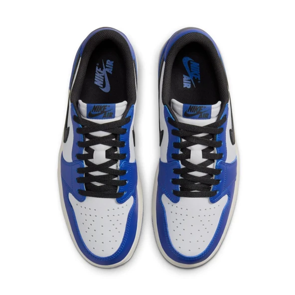 Air Jordan 1 Retro Low OG 'Game Royal' Erkek Basketbol Ayakkabısı    CZ0790-140 - Resim 5