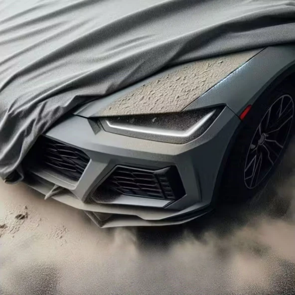 Su Geçirmez Yağmur,Kar,Dolu Koruyucu Sedan Araçlara Uyumlu Oto Araba Brandası-Araç Örtüsü - Resim 5