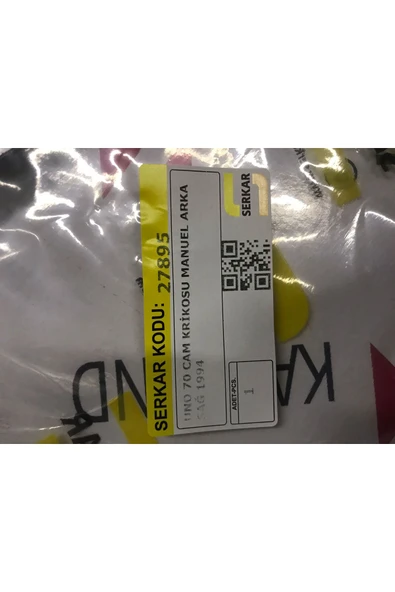 uno sağ arka cam kriko manuel 7627407 - Resim 2