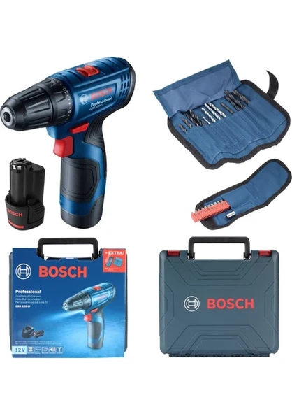 Bosch Gsr 120-LI 2 Ah Şarjlı - Akülü Delme Vidalama Makinesi ürün görseli