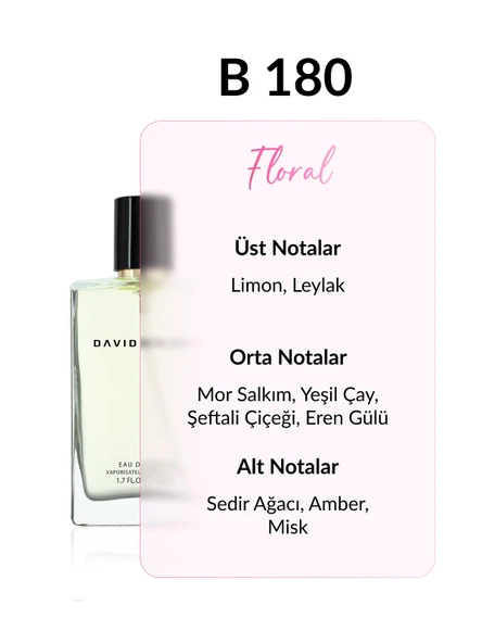 David Walker B180 Helena 50 ml Kadın Parfüm | Floral - Resim 2