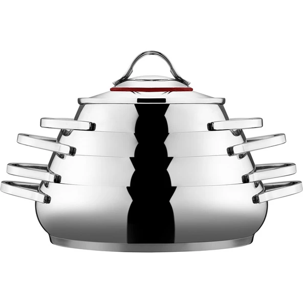 Emsan Seylan Tencere Seti 8 Parça - Resim 3