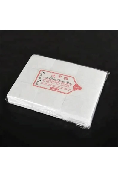 Tüysüz Jel Protez Kalıcı Oje Mendili Manikür Temizleme Mendili 1000 Adet Tüy Bırakmayan - Resim 2