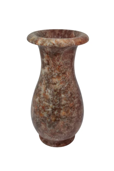 taru pasaj "Doğal Oniks Taş Lale Model Vazo - 20 cm Dekoratif Şık ve Zarif Tasarım" - Resim 5