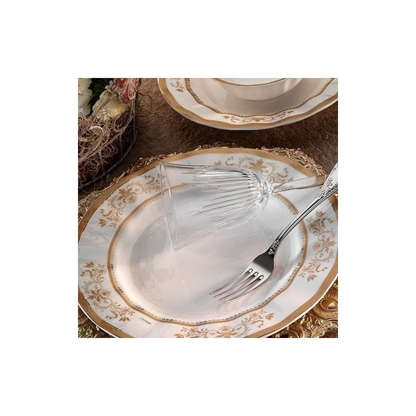 Aryıldız Ar3005 Porselen 84 Parça 12 Kişilik Yemek Takımı ürün görseli