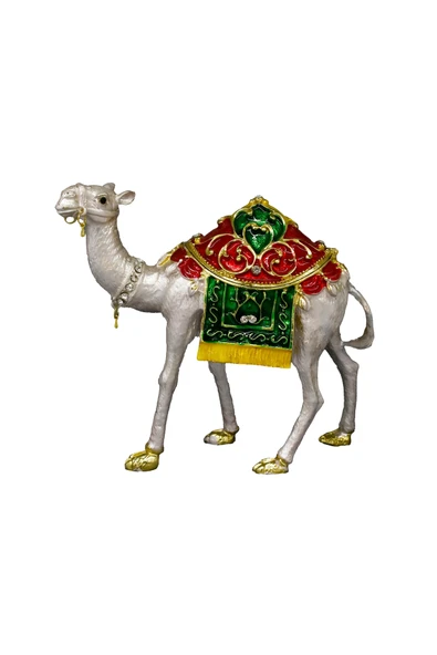 taru pasaj Kristal Taş İşlemeli Metal Deve | Benzersiz Hediyelik Biblo - Resim 2