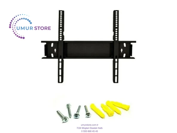 Philips Ambilight 55PUS8500 139cm Uyumlu Lcd Led TV Sabit Duvar Askı Aparatı - Resim 2