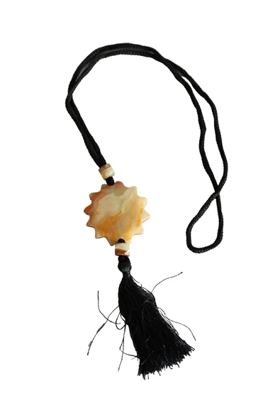 taru pasaj Teslim Taşı Kolye – 12 İmam Sembolü – Alevilik & Bektaşilik – Doğal Taş El Yapımı İmam Kolyesi - 3