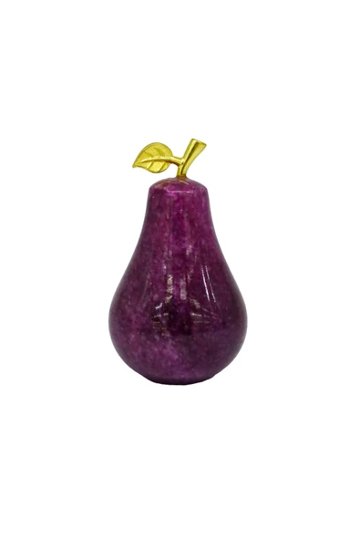 taru pasaj Dekoratif Armut Figürü - El Yapımı Şık Ev ve Ofis Aksesuarı - Resim 2