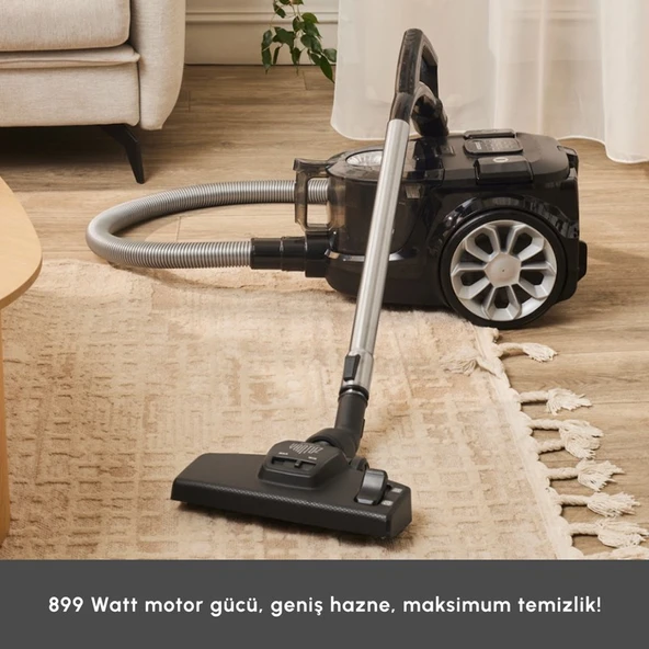 Karaca Vantuz Mpro Elektrikli Süpürge Black - Resim 3