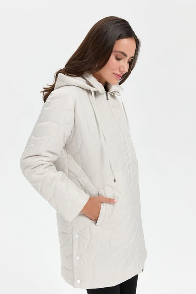 24419 DESEN TFS YANLARI ÇITÇITLI İRİ YAPRAK DESENLİ PY ARA BOY KAPİTONE KABAN - Resim 8