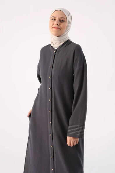 23DS86065AL0 ALLDAY DİKİŞ DETAYLI FERACE - Resim 4