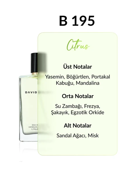 David Walker B195 Lili 50 ml Kadın Parfüm | Citrus - Resim 2