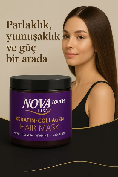 Lisa Keratin + Collagen Saç Maskesi 500 ml ürün görseli