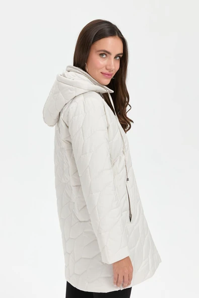 24419 DESEN TFS YANLARI ÇITÇITLI İRİ YAPRAK DESENLİ PY ARA BOY KAPİTONE KABAN - Resim 2