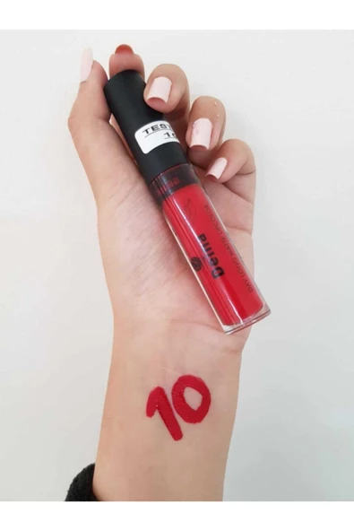 Bordo Daylong Likit Mat Ruj 0.7 Ml No 10 - Resim 3