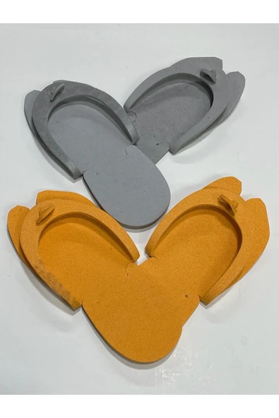 Renkli Pedikür Terliği 50 Çift 100 Adet - Resim 3