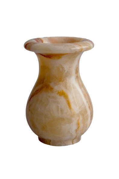 Oniks Ev Dekorasyon: , Doğal Taş, Kupa, Vazo - Damarlı Akik Taşından, Dekoratif Vazo, - Resim 2