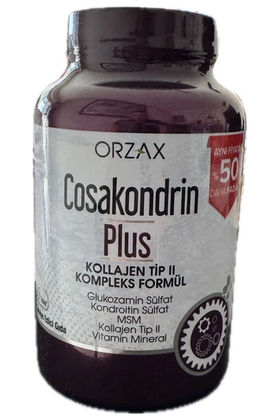 Orzax Cosakondrin Plus 90 Tablet - Resim 2