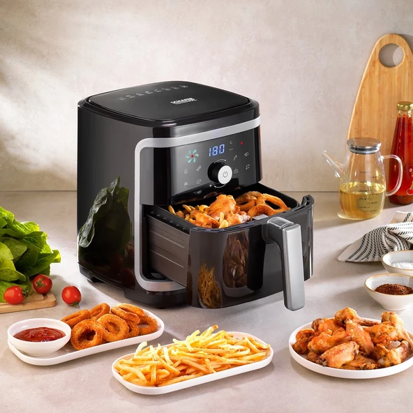 Schafer Thermochef XL Airfryer/Sıcak Hava Fritözü-Siyah ürün görseli