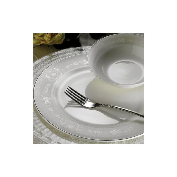 Aryıldız Bone Square 31021 Porselen 60 Parça Yemek Takımı ürün görseli