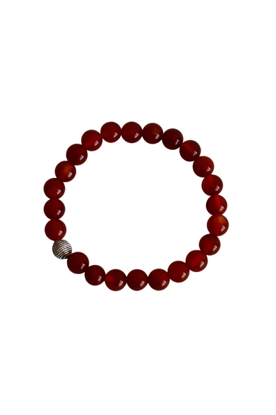 taru pasaj Kırmızı Akik Doğal Taş Bileklik – Enerji Dengeleyici, Şık ve Özgün Tasarım