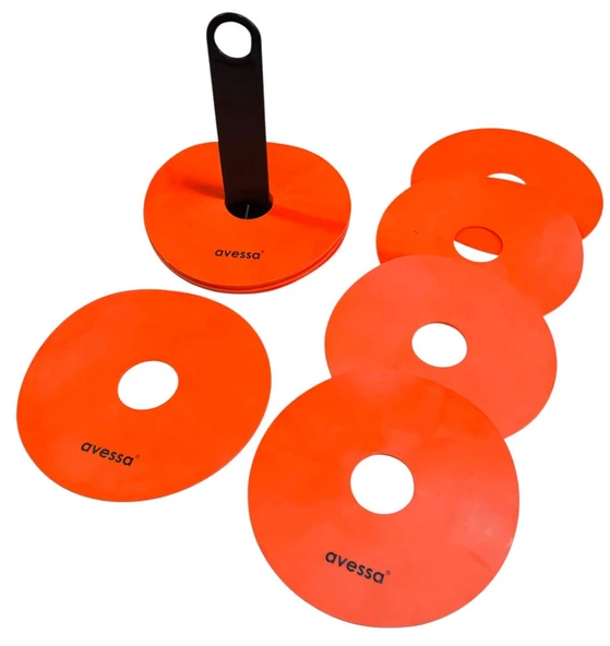 Avessa Cnk-87 Kauçuk Antrenman Çanağı Seti 10lu Turuncu ürün görseli