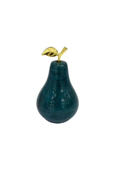 taru pasaj Dekoratif Armut Figürü - El Yapımı Şık Ev ve Ofis Aksesuarı ürün görseli