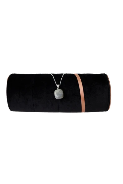 taru pasaj "Labradorit Doğal Taş Kolye - Gizemli Parıltıyla Koruyucu Enerji" ürün görseli