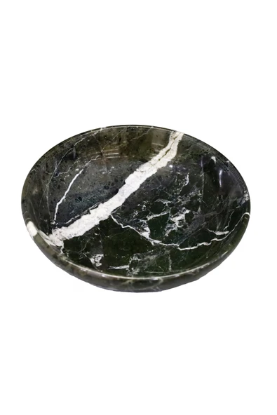 taru pasaj El Yapımı Oniks Taş Çanak – 20 cm Dekoratif Kase ürün görseli