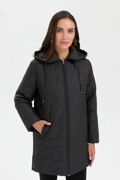 24419 DESEN TFS YANLARI ÇITÇITLI İRİ YAPRAK DESENLİ PY ARA BOY KAPİTONE KABAN - Resim 12