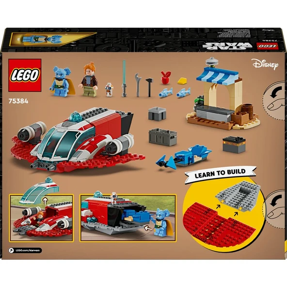 LEGO ® Star Wars™ Crimson Firehawk™ 75384 - 4 Yaş & Üzeri Çocuklar için Yaratıcı Oyuncak Yapım Seti (136 Parça) - Resim 6