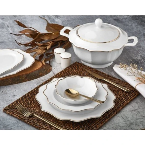 Aryıldız Porselen 60 Prç Yemek Takımı 40019 ürün görseli