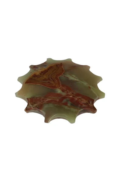 taru pasaj "Doğal Oniks Teslim Taşı - El Yapımı Manevi Sembol" - 3