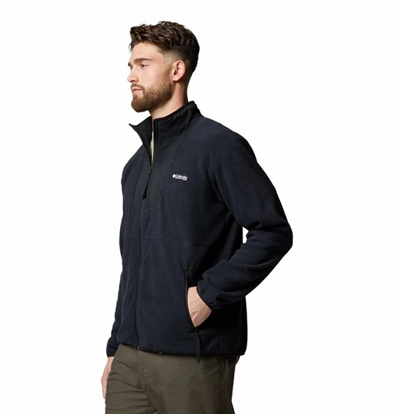 Columbia Sequoia Grove™ Full Zip Fleece Siyah Erkek Outdoor Polar AM0596 - Resim 3