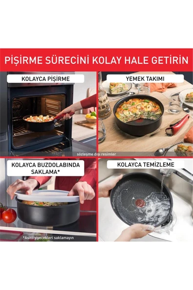 Tefal Ingenio Simple Cook 1X Küçük Set 3 Parça - Resim 8