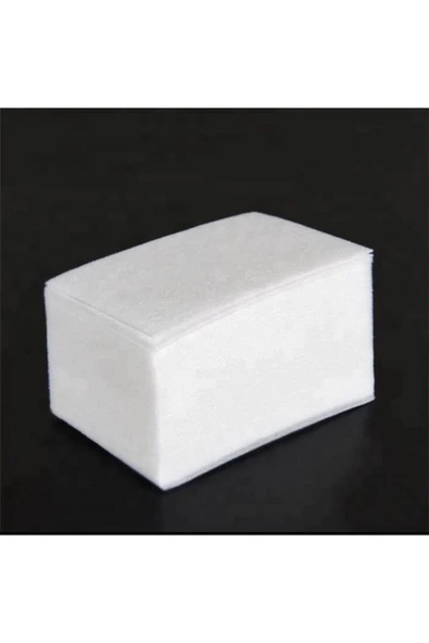 Tüysüz Jel Protez Kalıcı Oje Mendili Manikür Temizleme Mendili 1000 Adet Tüy Bırakmayan - Resim 3