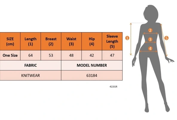MDB Kadın Uzun Kollu V Yakalı Düğmeli Triko Bluz - Resim 5