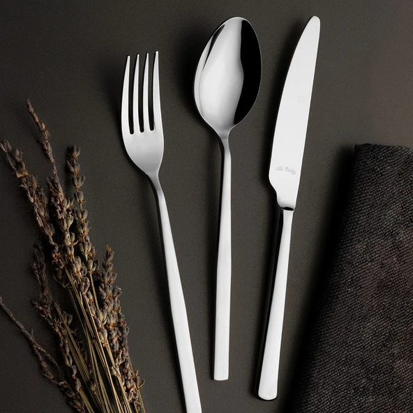 Aryıldız Blanca 30 Parça 6 Kişilik Çatal Kaşık Bıçak Takımı ürün görseli