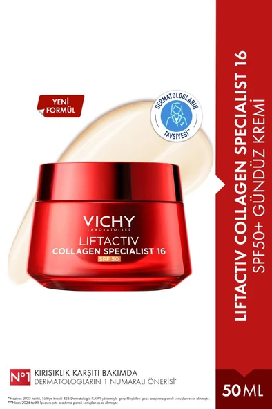 Vichy Liftactiv Collagen Specialist Cream SPF50 50 ml ürün görseli