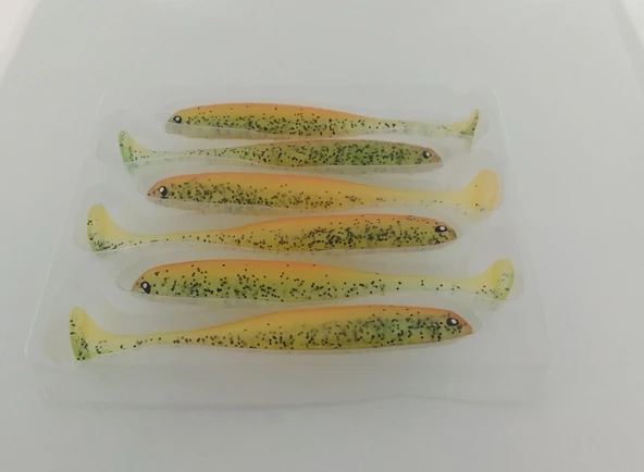 LUCKY JOHN BASARA 3D SOFT SWİM 3.5'' (8.89 CM ) TR008 6P SİLİKON YEM - Resim 2