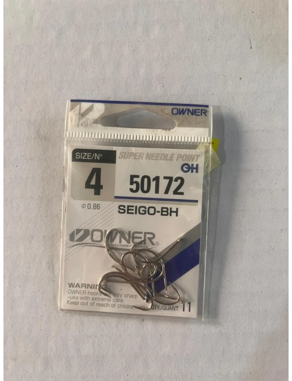 OWNER SEIGO -BH 50172 NO: 4 OLTA İĞNESİ ürün görseli 1