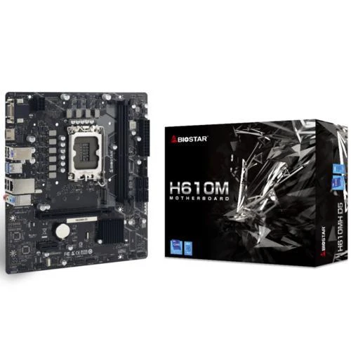 Biostar H610MH D5 DDR5 5600Mhz M2 HDMI VGA M2 USD3.2 1700P ürün görseli