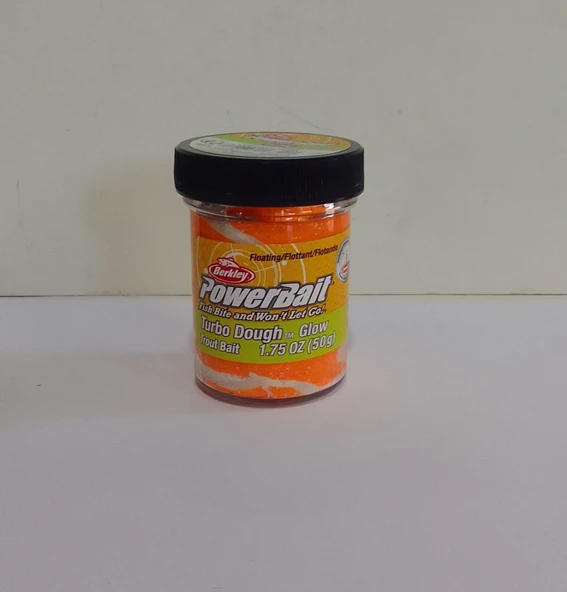BERKLEY POWERBAİT GLOW ORG WHİTE TROUT DOUGH ALABALIK HAMURU(16319) - Resim 2