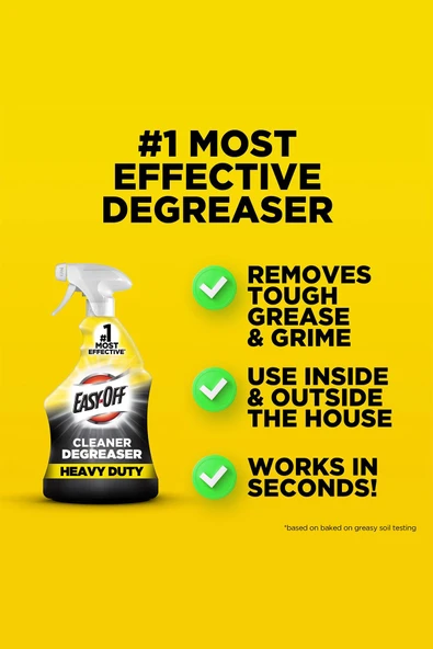 Easy-Off Güçlü Yağ ve Kir Temizleyici 946ML - Resim 6