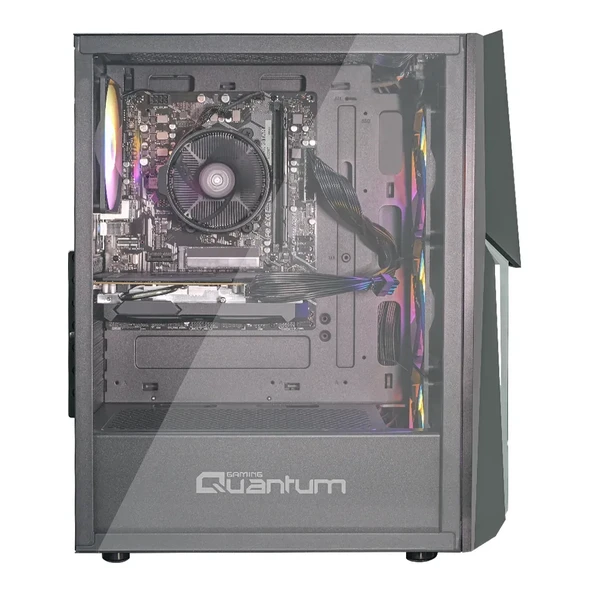 Quantum Gaming Muerta MR1001 Intel Ultra 5 225F 16GB DDR5 512GB NVMe RTX 4060 8GB Fdos Gaming Masaüstü Bilgisayar - Resim 2