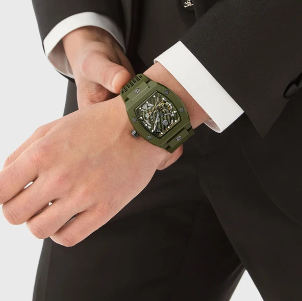 Philipp Plein PWVBA0223 Erkek Kol Saati - Resim 3